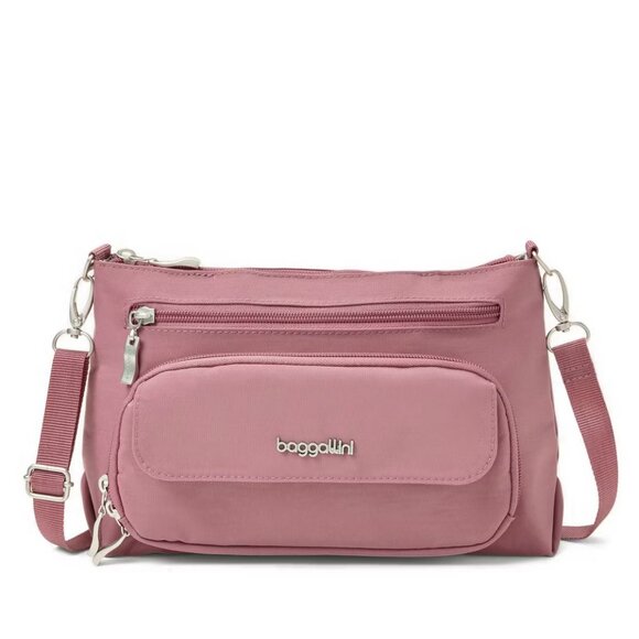 Baggallini Handbags - baggallini Dusty Mauve Original Everyday Bag/NWT